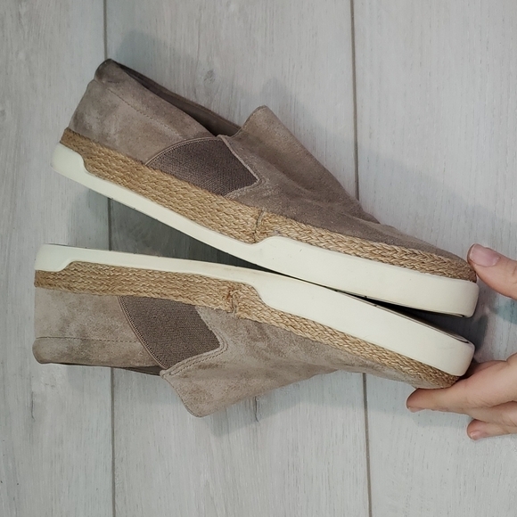 Vince Women Johan Suede Loafer Slip on shoes sz 9M - Picture 10 of 13